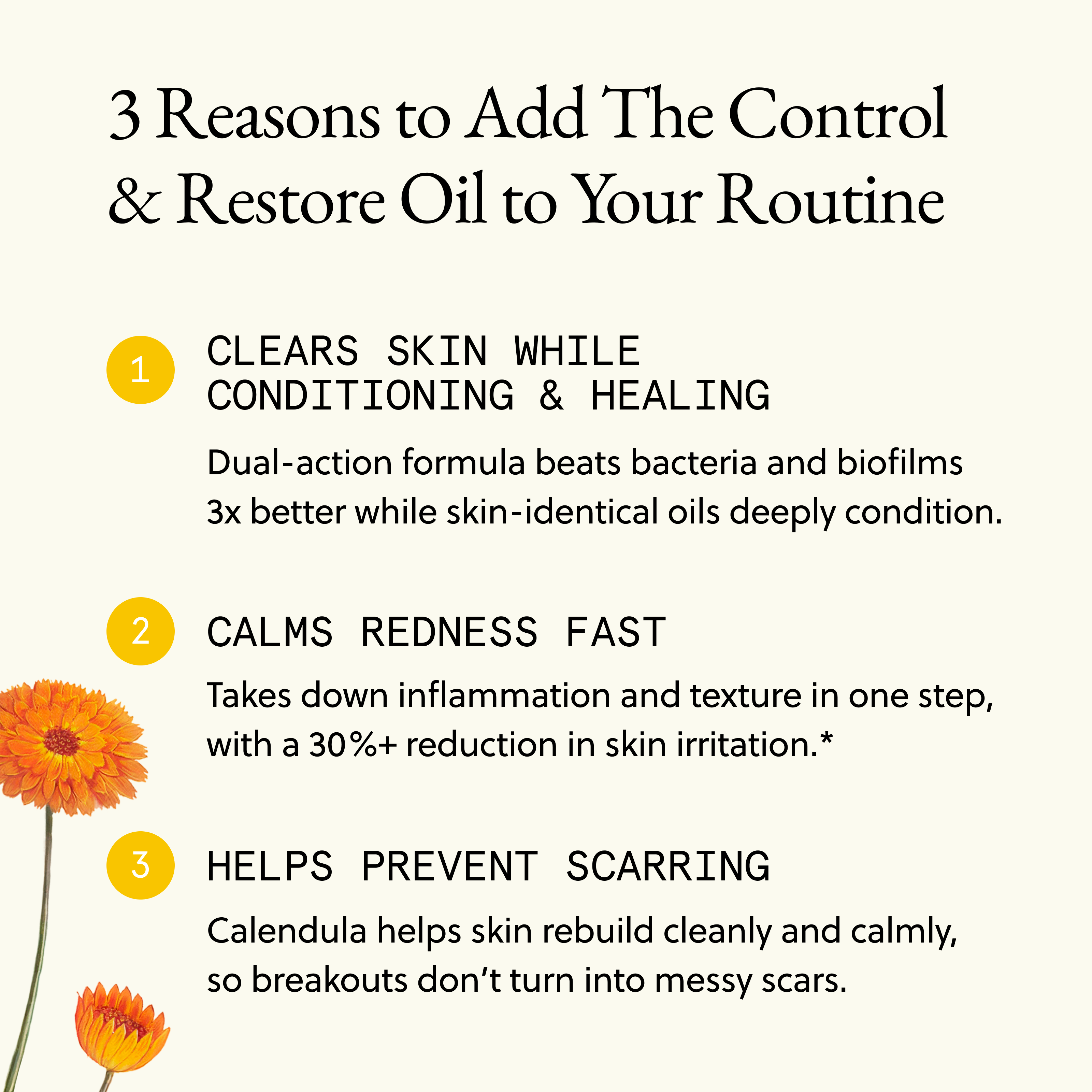 Control & Restore Face Oil