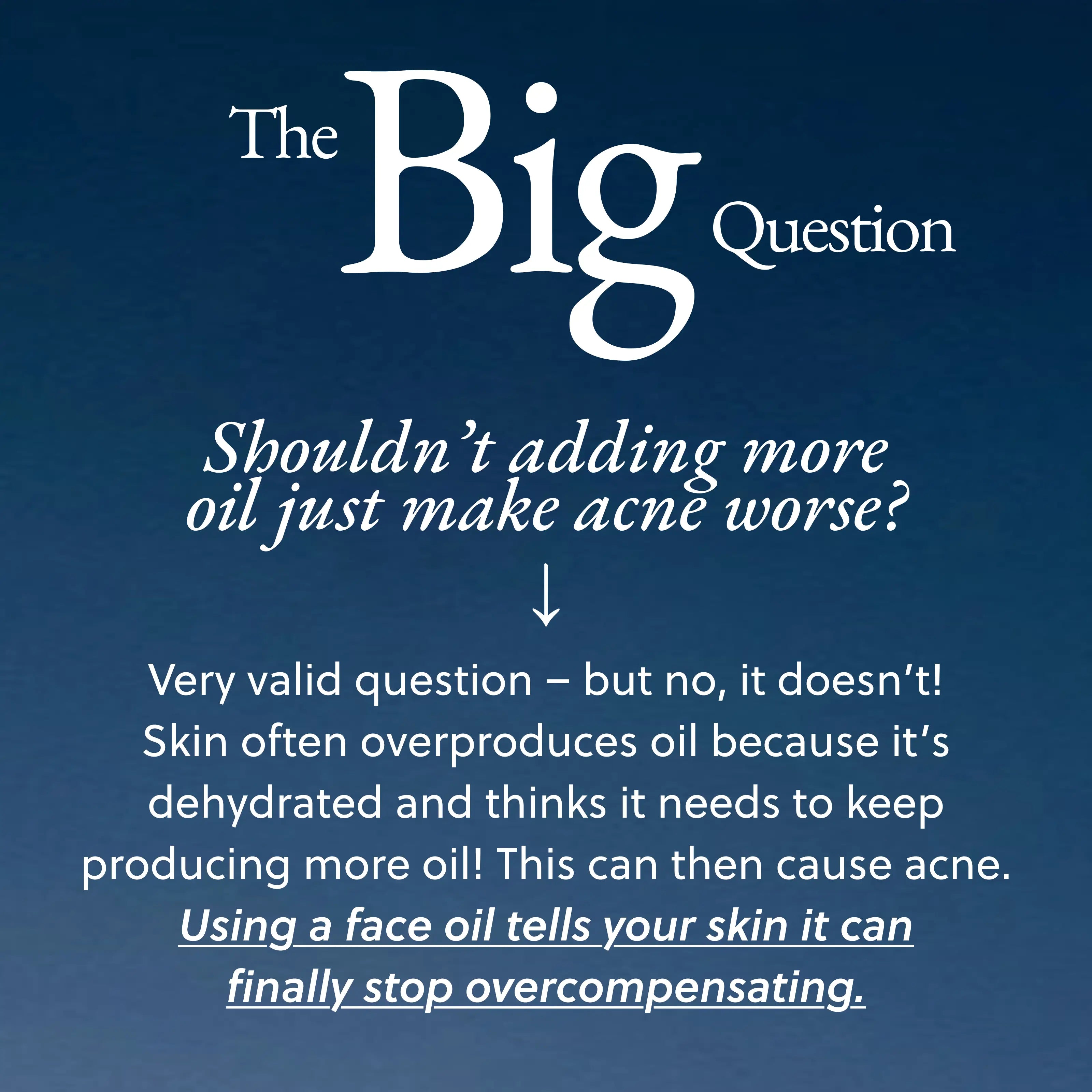 Control & Restore Face Oil