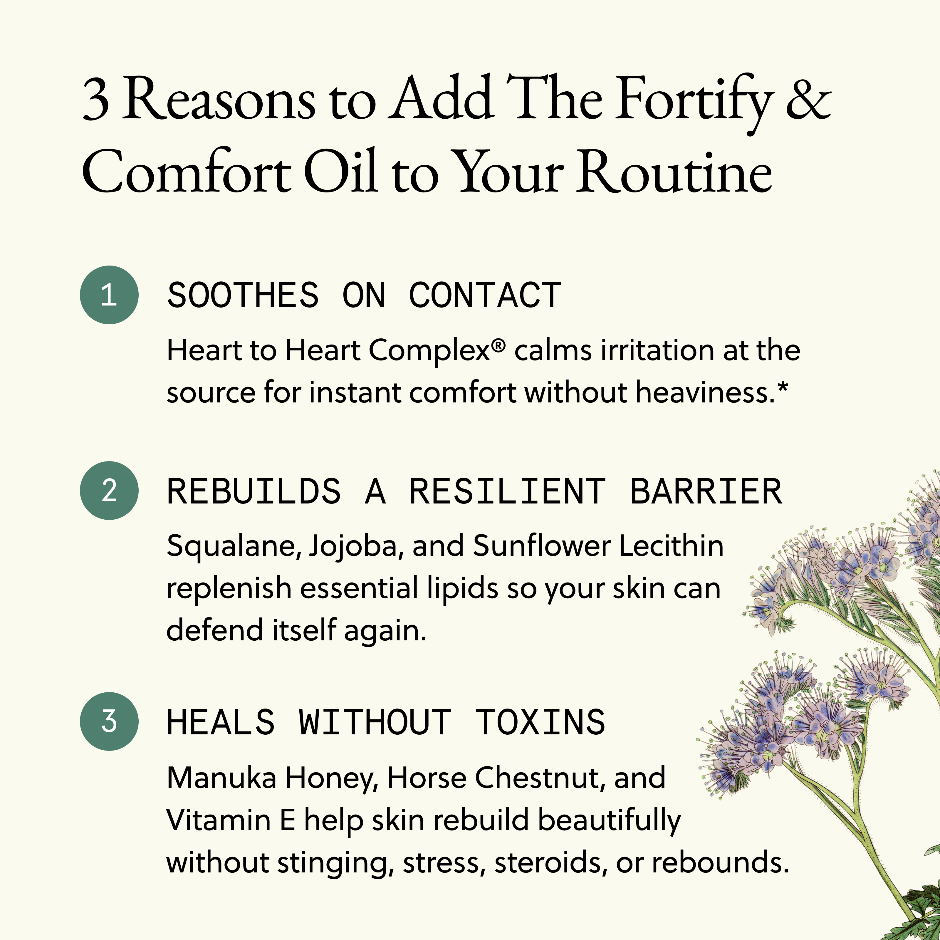 Fortify & Comfort Face Oil